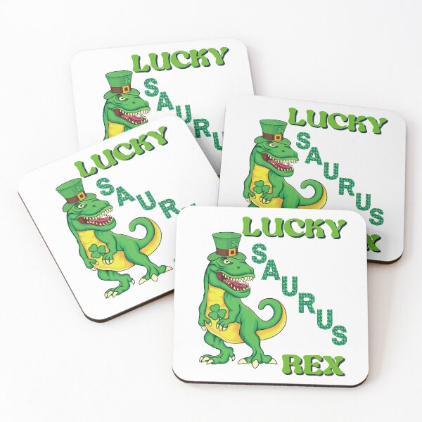 Item preview, St. Patrick's Day Lucky Saurus, St. Patrick Dinosaur designed and sold by desireedickens.