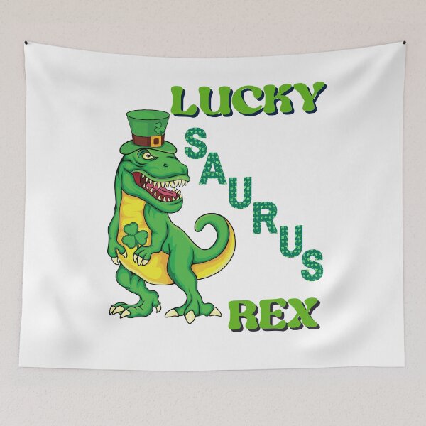 Item preview, St. Patrick's Day Lucky Saurus, St. Patrick Dinosaur designed and sold by desireedickens.