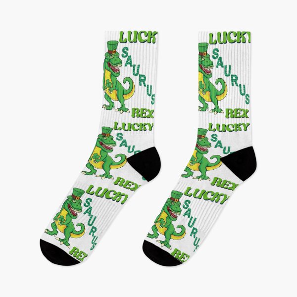 Item preview, St. Patrick's Day Lucky Saurus, St. Patrick Dinosaur designed and sold by desireedickens.