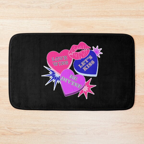Item preview, Bisexual pride flag colour candy hearts, valentine candy hearts, gay pride, pride month, valentines day designed and sold by allycat57.