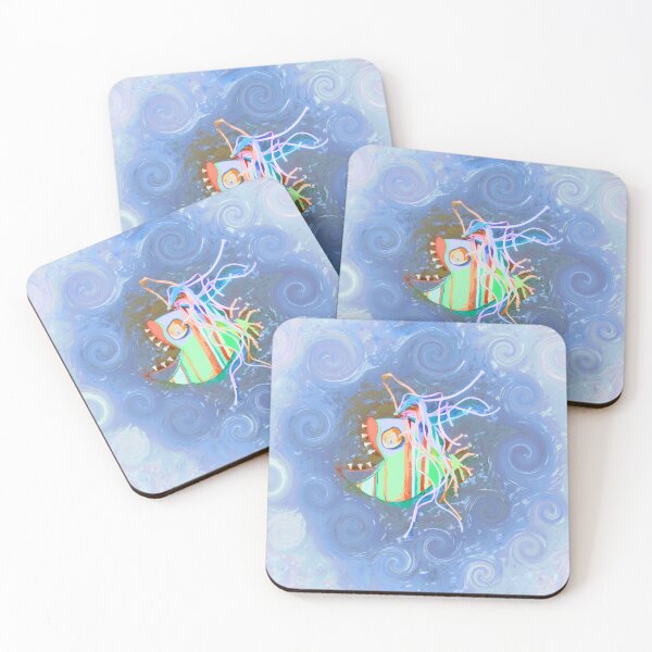 Item preview, Boho Fish Party Animal - This Fun Fish is Going to a Party 2 of 2  designed and sold by Beachy.