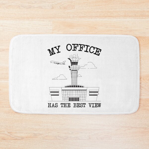 Item preview, Funny Air Traffic Controller Office Airport Tower - White Background designed and sold by Ikaroots.
