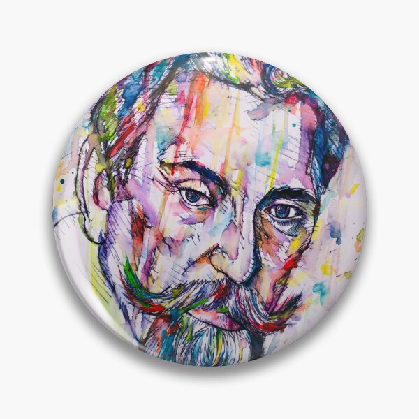 Item preview, CLAUDIO MONTEVERDI watercolor and inks portrait designed and sold by lautir.
