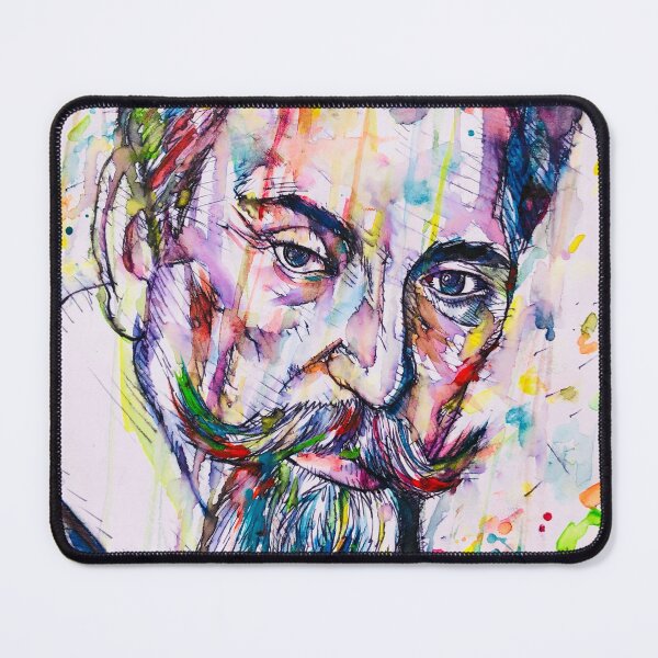 Item preview, CLAUDIO MONTEVERDI watercolor and inks portrait designed and sold by lautir.
