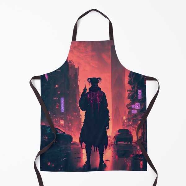 Item preview, Lonely Soul In A Cyberpunk City designed and sold by Nightarcade.