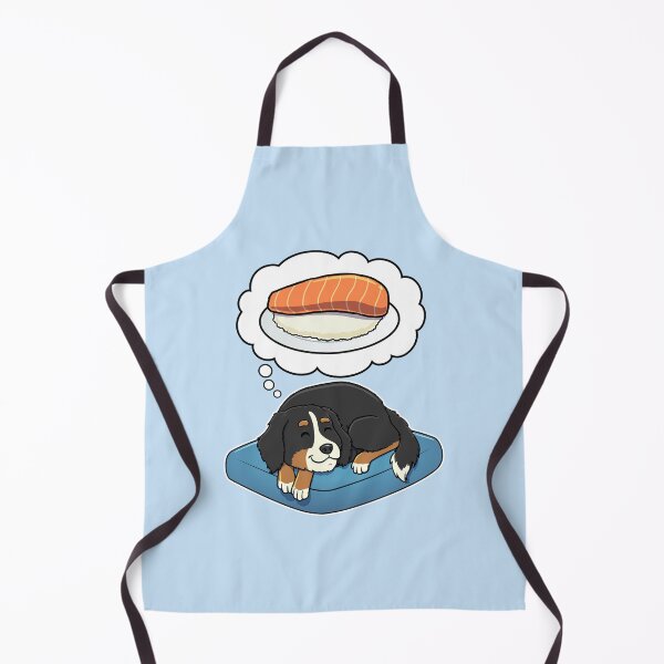 Artikelvorschau, Bernese Mountain Dog dreaming about Sashimi entworfen und verkauft von DoggieDelights.