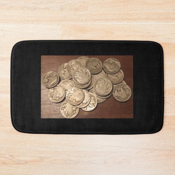 Item preview, Pile of Buffalo Nickels designed and sold by coinsxcrochet.