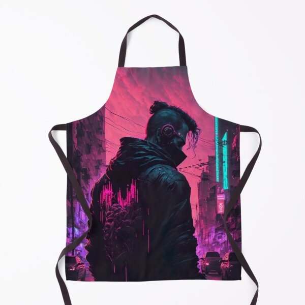 Item preview, Lonely Soul In A Cyberpunk City designed and sold by Nightarcade.