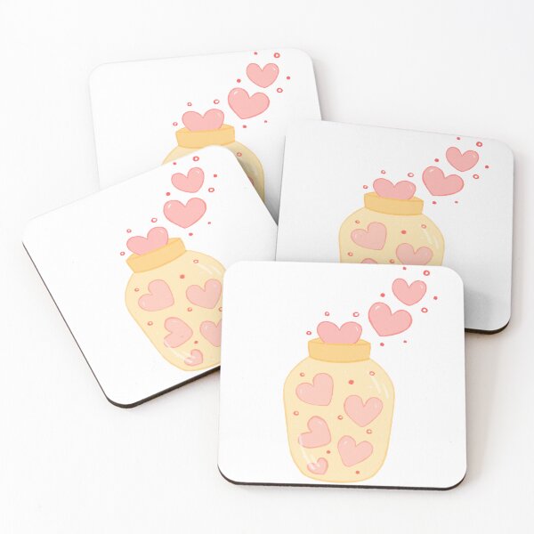 Item preview, Valentines Jar Of Hearts designed and sold by Soph's Studio.