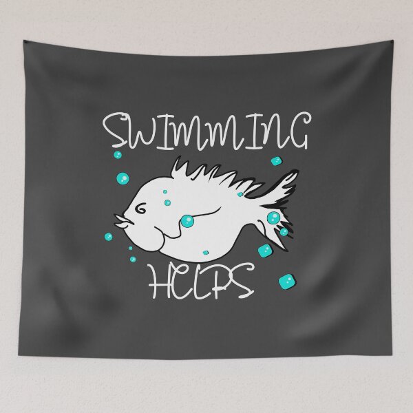 Item preview, Swimming helps designed and sold by vibeno1.