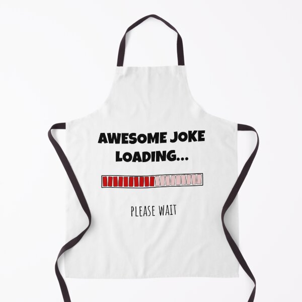 Item preview, Awesome Joke Loading... Please wait | Funny and witty loading bar text design designed and sold by ArtworkbyEmmy.