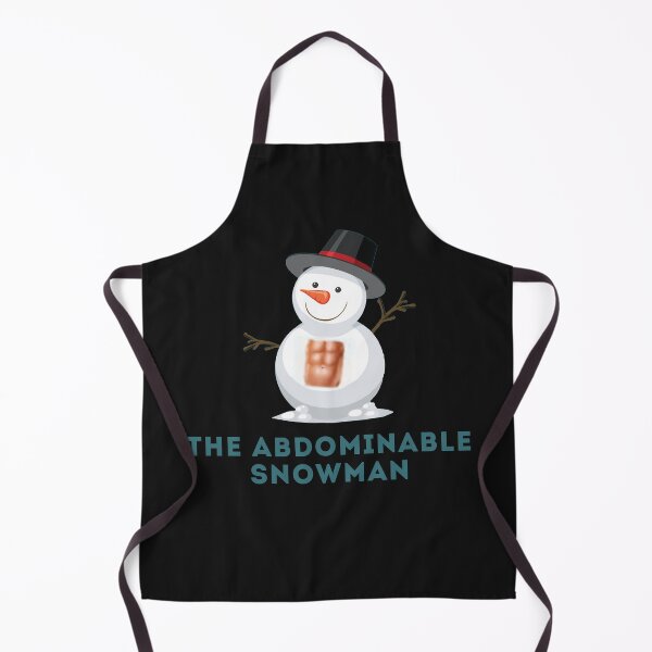 Item preview, Snowman's Been Working Out - The Abominable Snowman designed and sold by FuddalanDesigns.