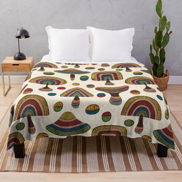 Item preview, AP262 African Mushroom Pattern designed and sold by DuckyRubin.