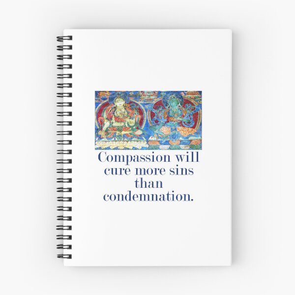 Item preview, Compassion Will Cure More Sins - Compassion Quote  designed and sold by CrankyOldDude.