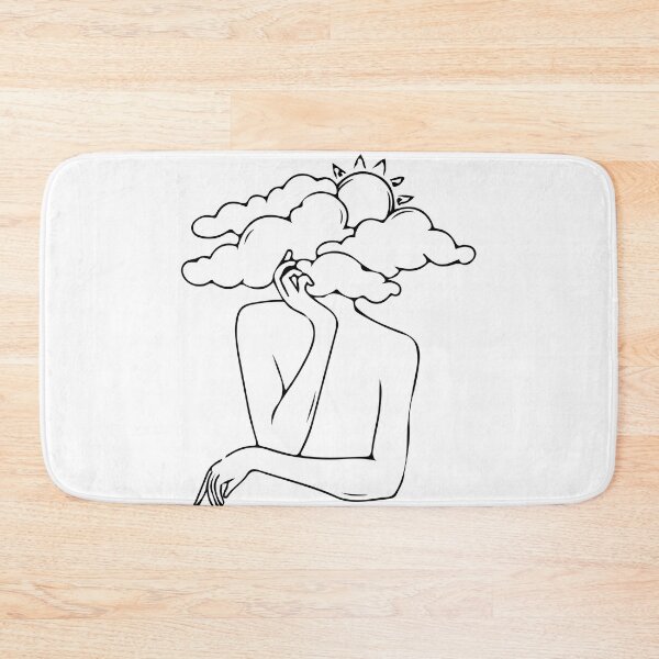 Item preview, Think - Black Ink Line Art  designed and sold by InkStation24.