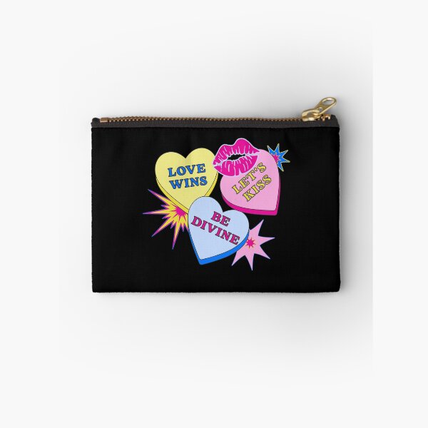 Item preview, Pansexual pride flag colour candy hearts, valentine candy hearts, gay pride, pride month, valentines day designed and sold by allycat57.