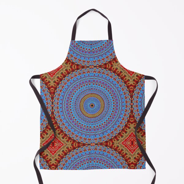 Item preview, Beautiful Red and Blue mandala designed and sold by Akashdigiart.