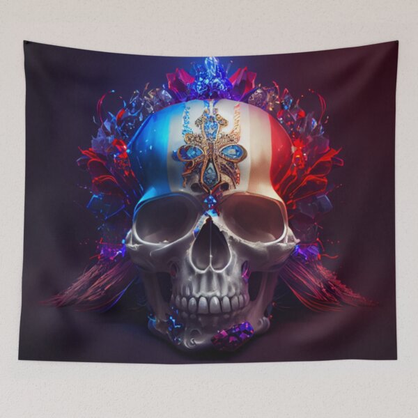 Item preview, Luxury French skull designed and sold by MaryAnn84.