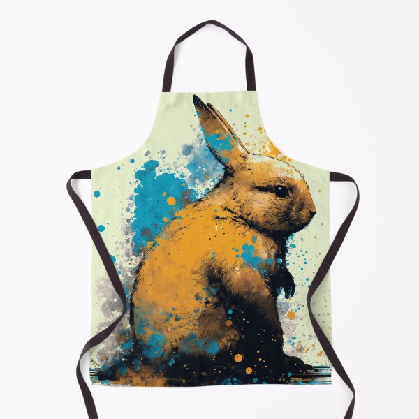 Item preview, Paint splatter bunny - pop art designed and sold by Artxplor.