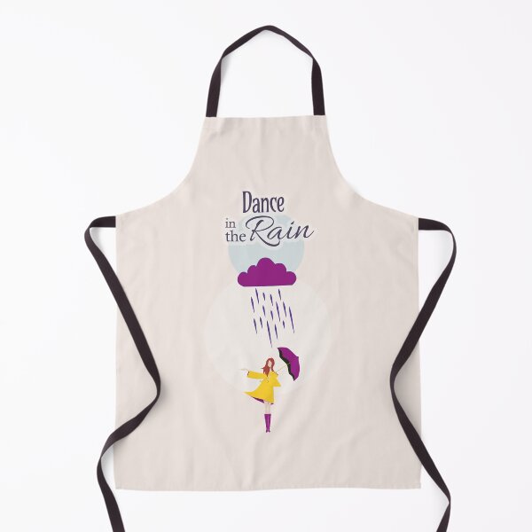 Item preview, Dance in the Rain | Motivational Quote & Illustration designed and sold by Space Sense.
