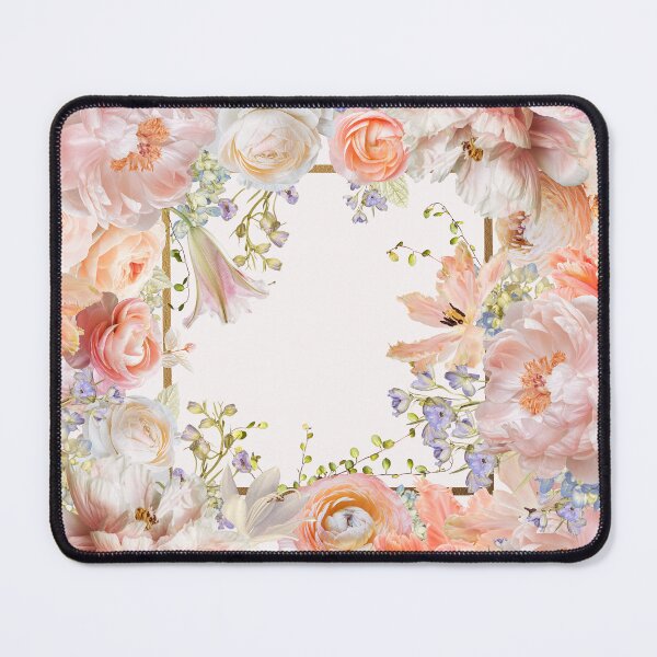 Item preview, Lush Peonies Springflower Frame designed and sold by UtArt.