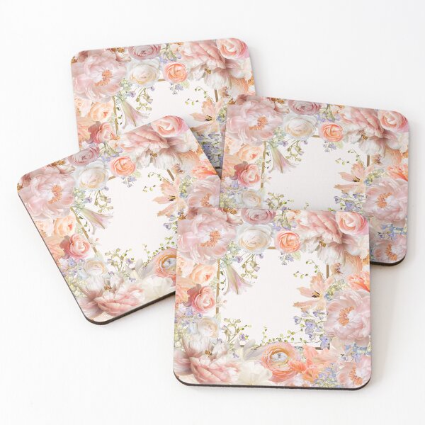 Item preview, Lush Peonies Springflower Frame designed and sold by UtArt.