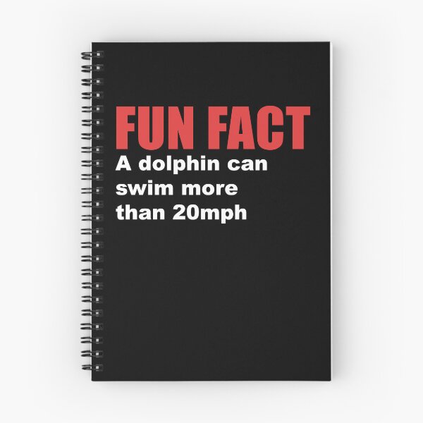 Item preview, fun fact dolphins swim designed and sold by Dagrell.