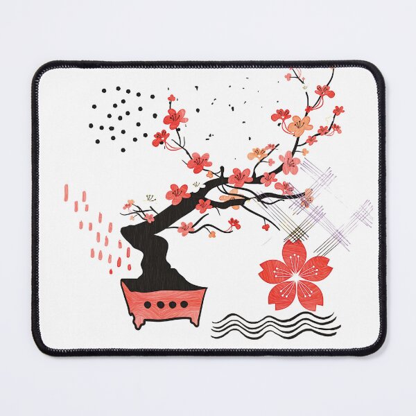 Item preview, Bonsai Tree - composition over white designed and sold by piesdesignart.