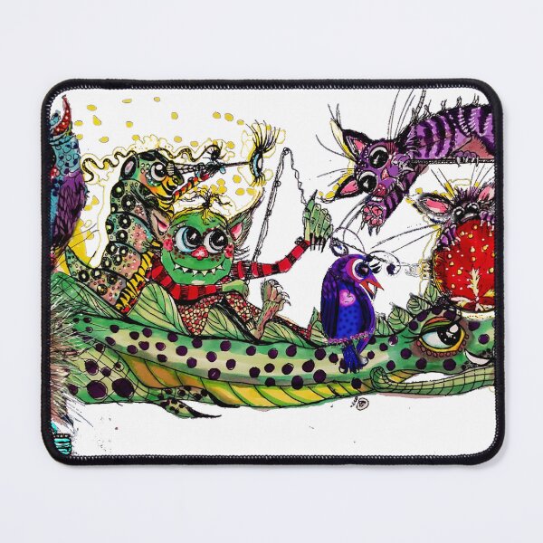 Item preview, Land Of Ounderbed Monsters designed and sold by Christi  Neff.