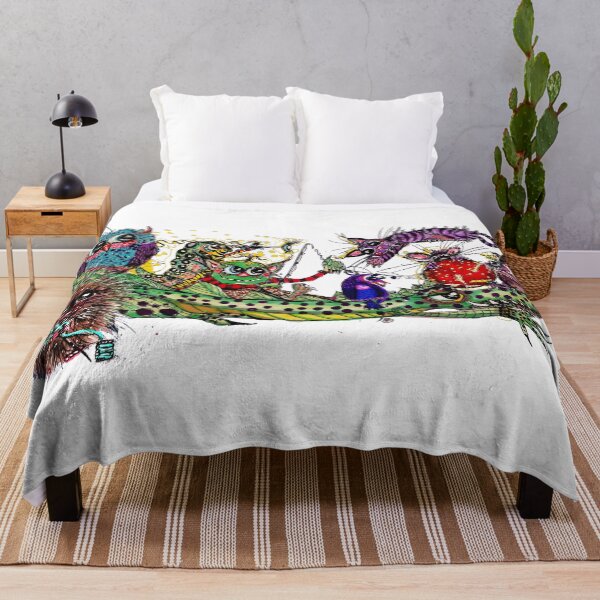 Item preview, Land Of Ounderbed Monsters designed and sold by Christi Neff.