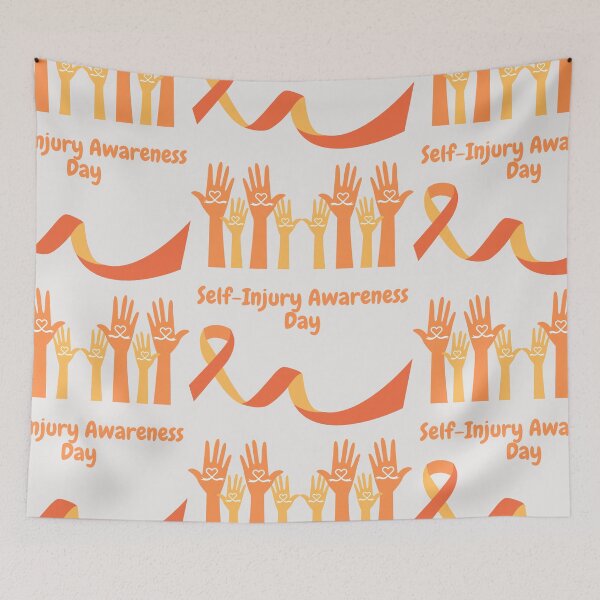 Item preview, Self-Injury Awareness Day designed and sold by Simo0455.