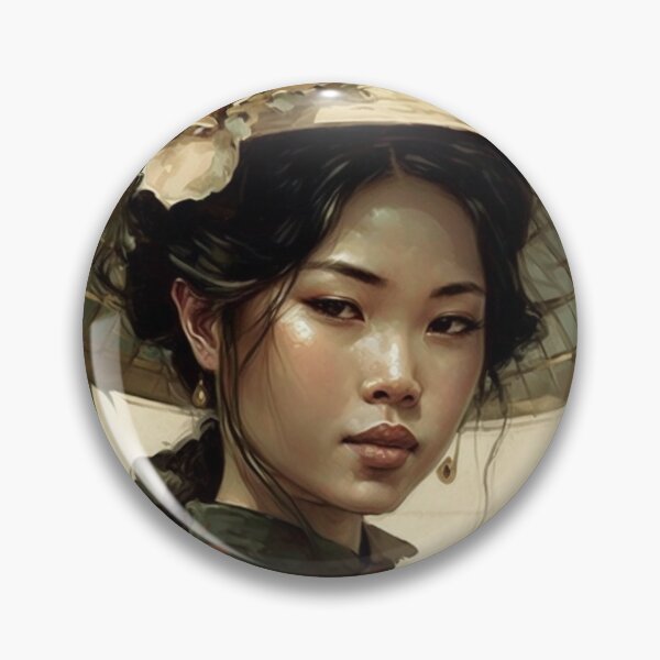 Item preview, Belleza vietnamita designed and sold by ArtNouveauChic.