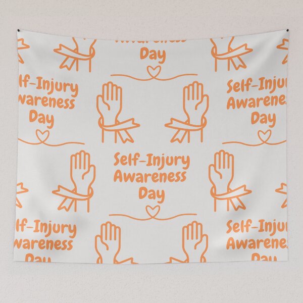 Item preview, Self-Injury Awareness Day designed and sold by Simo0455.