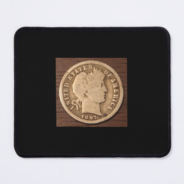 Item preview, 1897 Barber Dime designed and sold by coinsxcrochet.