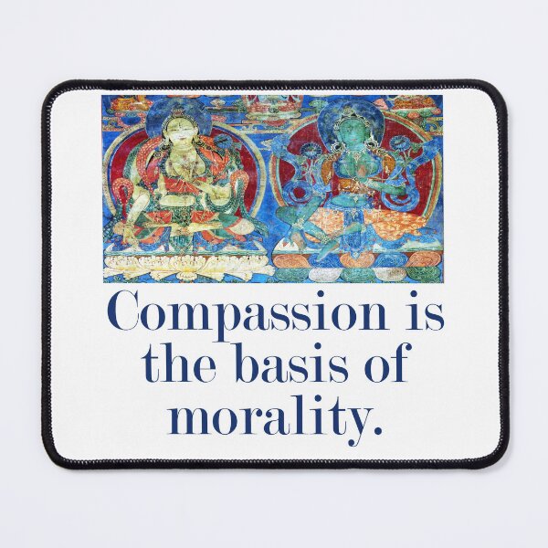 Item preview, Compassion Is The Basis Of Morality - Compassion Quote  designed and sold by CrankyOldDude.
