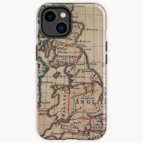 Vintage Map of England, Scotland, Ireland from 1768 iPhone Tough Case