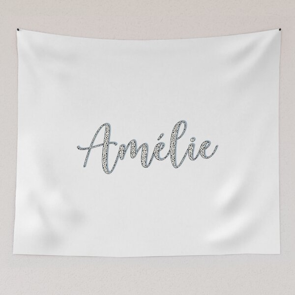 Item preview, Amélie name, Dalmatian pattern Amélie first name designed and sold by Danylo Mikhnievych.