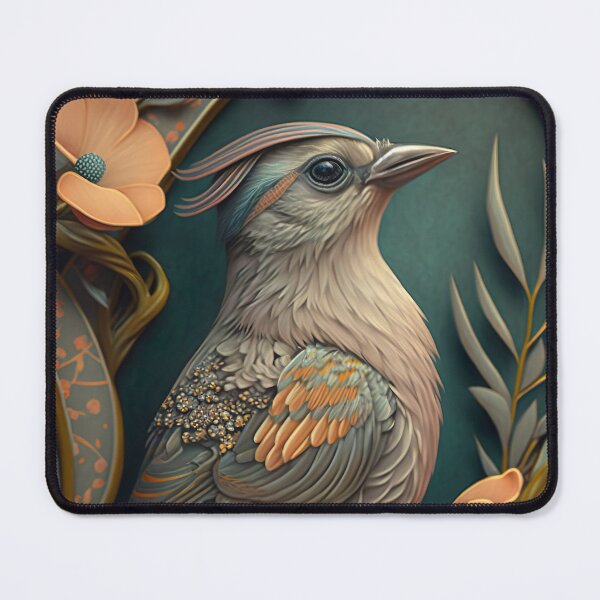 Item preview, Bohemian Waxwing Bird - Bombycilla Garrulus - Ethereal - Ornamental designed and sold by Styrman.