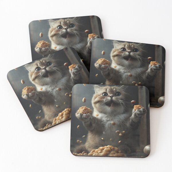 Item preview, Meowvelous Masterpieces: GIve me your food ! designed and sold by eloveair.