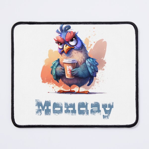 Item preview, Grumpy Chicken and Monday designed and sold by Jarmo Piironen.