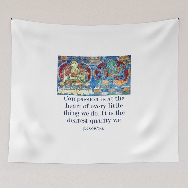 Item preview, Compassion Is At The Heart - Compassion Quote  designed and sold by CrankyOldDude.
