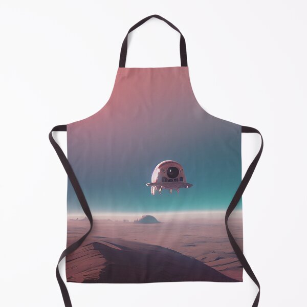 Artikelvorschau, Raumschiff Mars futuristischer KI-Kunstplanet Kosmische Kunst. entworfen und verkauft von Arctic frame studio.