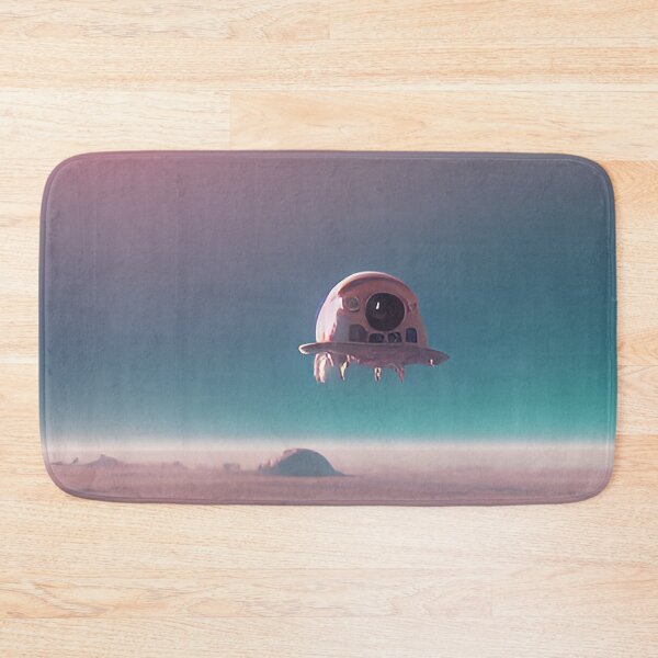 Item preview, spaceship mars futuristic AI art planet Cosmic Art. designed and sold by Arctic frame studio.