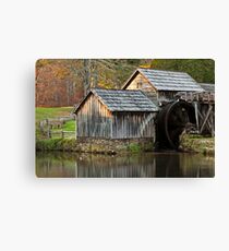 Autumn Mabry Mill Canvas Print