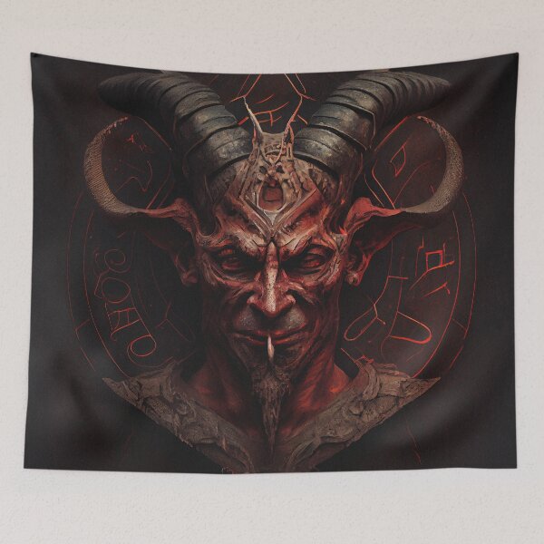 Item preview, Satanic Evil image Satan and the Devil. designed and sold by The-Dark-Art.
