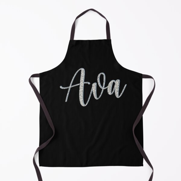 Item preview, Ava name, Dalmatian pattern Ava first name designed and sold by Danylo Mikhnievych.