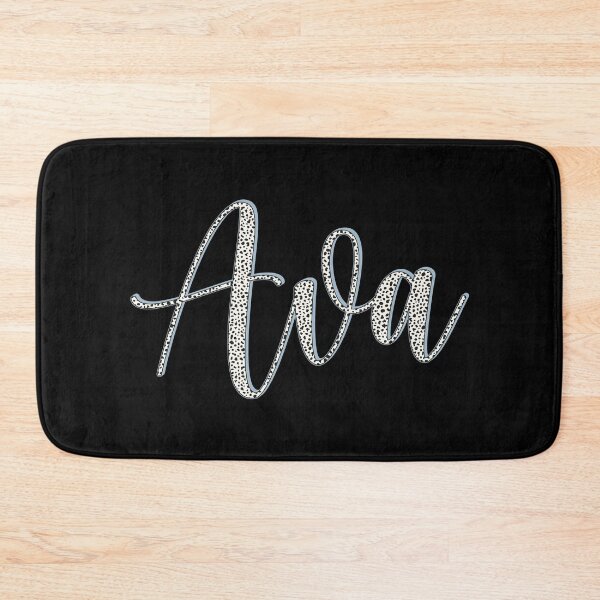 Item preview, Ava name, Dalmatian pattern Ava first name designed and sold by Danylo Mikhnievych.