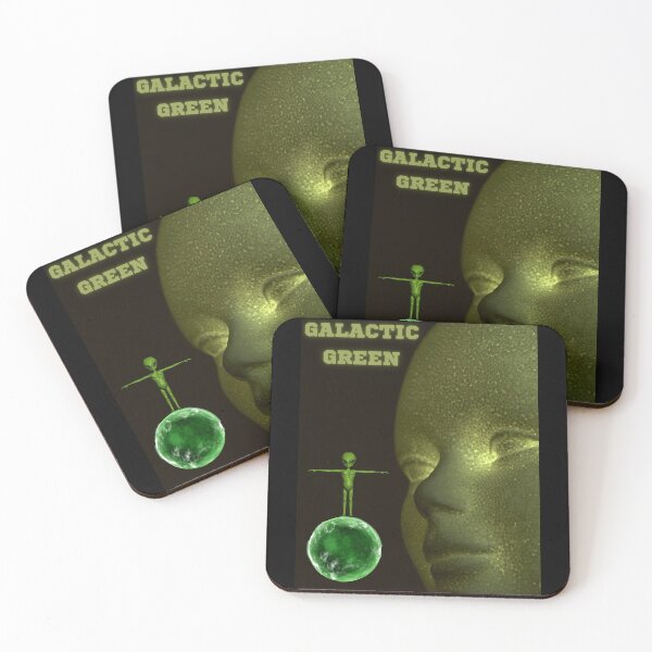 Item preview, Galaxy Green designed and sold by CannyGoods.