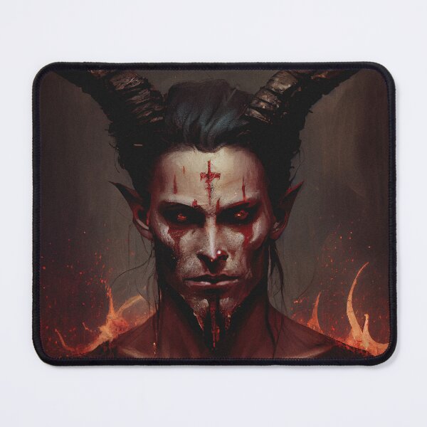 Item preview, Satanic Evil Satan Devil. designed and sold by The-Dark-Art.