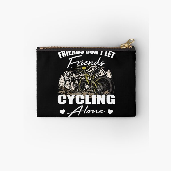 Item preview, Friends don't let friends Cycling Alone bicycle designed and sold by Merchandiser099.